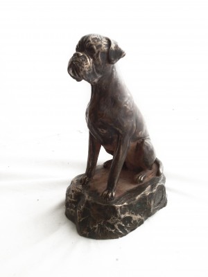 Boxer - figurine (bronze) - 1573 - 6896