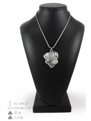 Rhodesian Ridgeback - necklace (silver cord) - 3170 - 33082