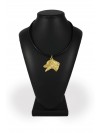 Basset Hound - necklace (gold plating) - 902 - 31207