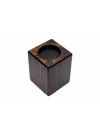 Bichon Frise - candlestick (wood) - 4013 - 37974