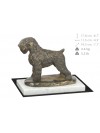 Black Russian Terrier - figurine (bronze) - 4593 - 41383
