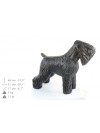 Black Russian Terrier - statue (resin) - 628 - 21604