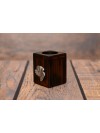Border Terrier - candlestick (wood) - 3975 - 37780