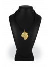 Border Terrier - necklace (gold plating) - 2513 - 27546