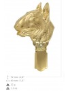 Bull Terrier - clip (gold plating) - 2597 - 28300