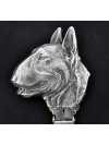 Bull Terrier - keyring (silver plate) - 2082 - 18174