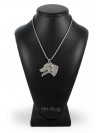 Dalmatian - necklace (silver cord) - 3147 - 32967
