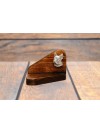 French Bulldog - candlestick (wood) - 3616 - 35710