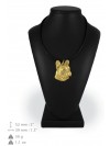 French Bulldog - necklace (gold plating) - 2487 - 27438