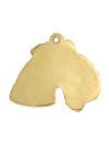Lakeland Terrier - necklace (gold plating) - 1718 - 31394