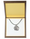 Neapolitan Mastiff - necklace (silver plate) - 2916 - 31060