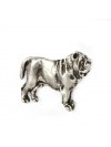Neapolitan Mastiff - pin (silver plate) - 2657 - 28746