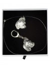 Perro de Presa Canario - keyring (silver plate) - 2000 - 15927