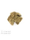 Schnauzer - pin (gold) - 1497 - 7462
