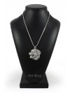 Weimaraner - necklace (silver chain) - 3362 - 34617